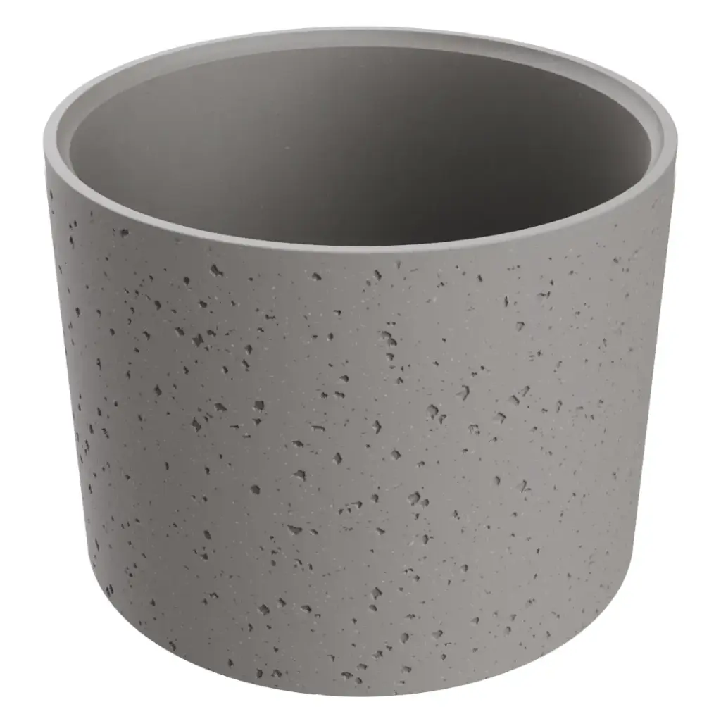 LAVAMANOS REDONDO ALTO DE SOBREPONER 39 CM VITUS MEZZO SIGNATURE GREY NAT. REF. NVLAV7843 MARCA NOVA