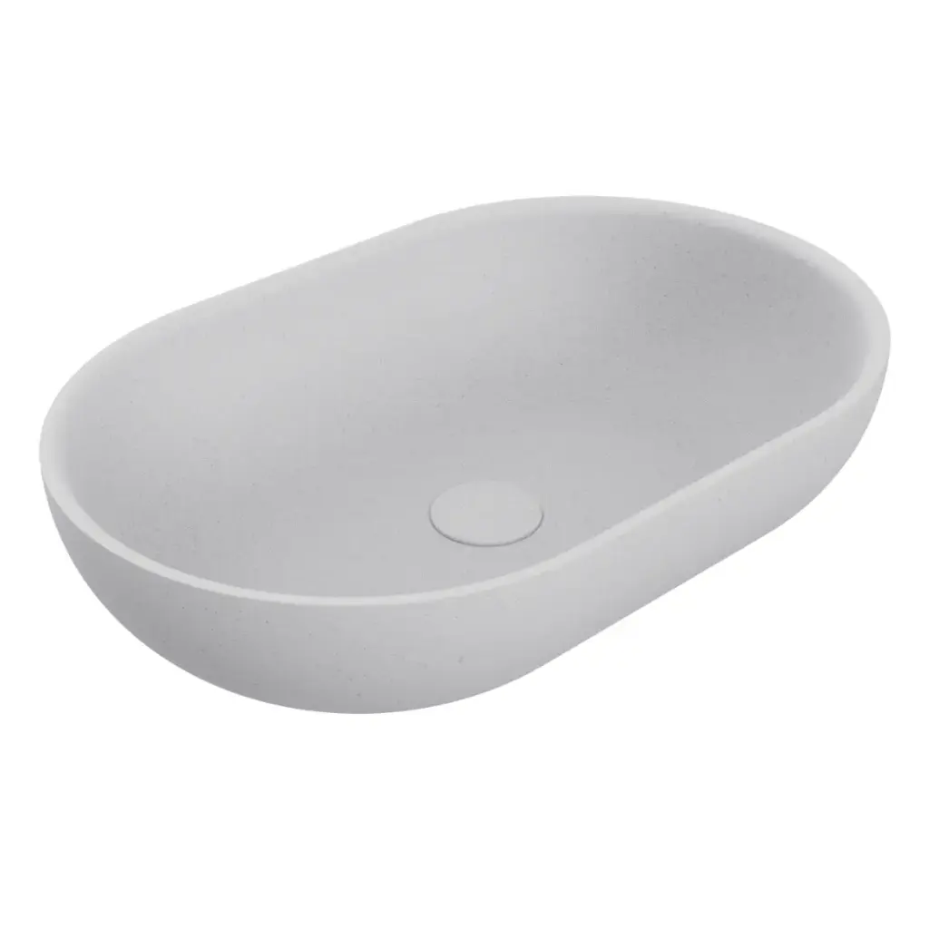 LAVAMANOS OVALADO DE SOBREPONER 53 CM LOOP SIGNATURE BLANCO REF. NVLAV7851 MARCA NOVA