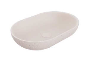 LAVAMANOS OVALADO DE SOBREPONER 53 CM LOOP SIGNATURE PINK REF. NVLAV7853 MARCA NOVA