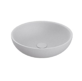 LAVAMANOS REDONDO DE SOBREPONER 39 CM LOOP SIGNATURE WHITE REF. NVLAV7854 MARCA NOVA