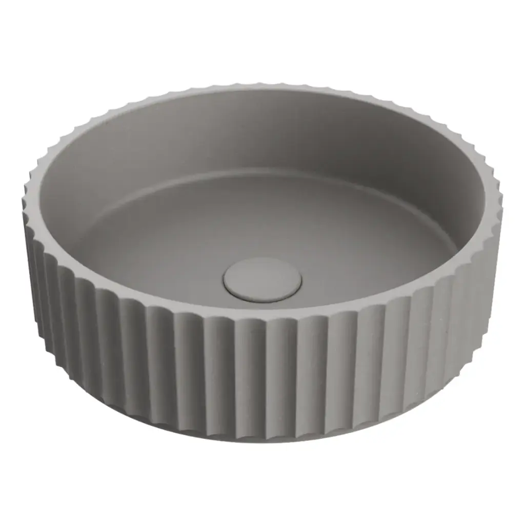LAVAMANOS REDONDO DE SOBREPONER 40 CM ATHENS SIGNATURE GREY REF. VLAV7861 MARCA NOVA