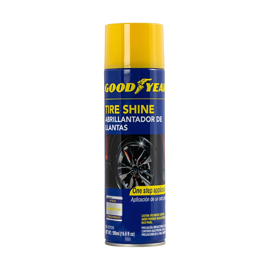 ABRILLANTADOR DE LLANTAS 500 ML EN SPRAY REF. 991-GY010 / 065046 MARCA GOOD YEAR