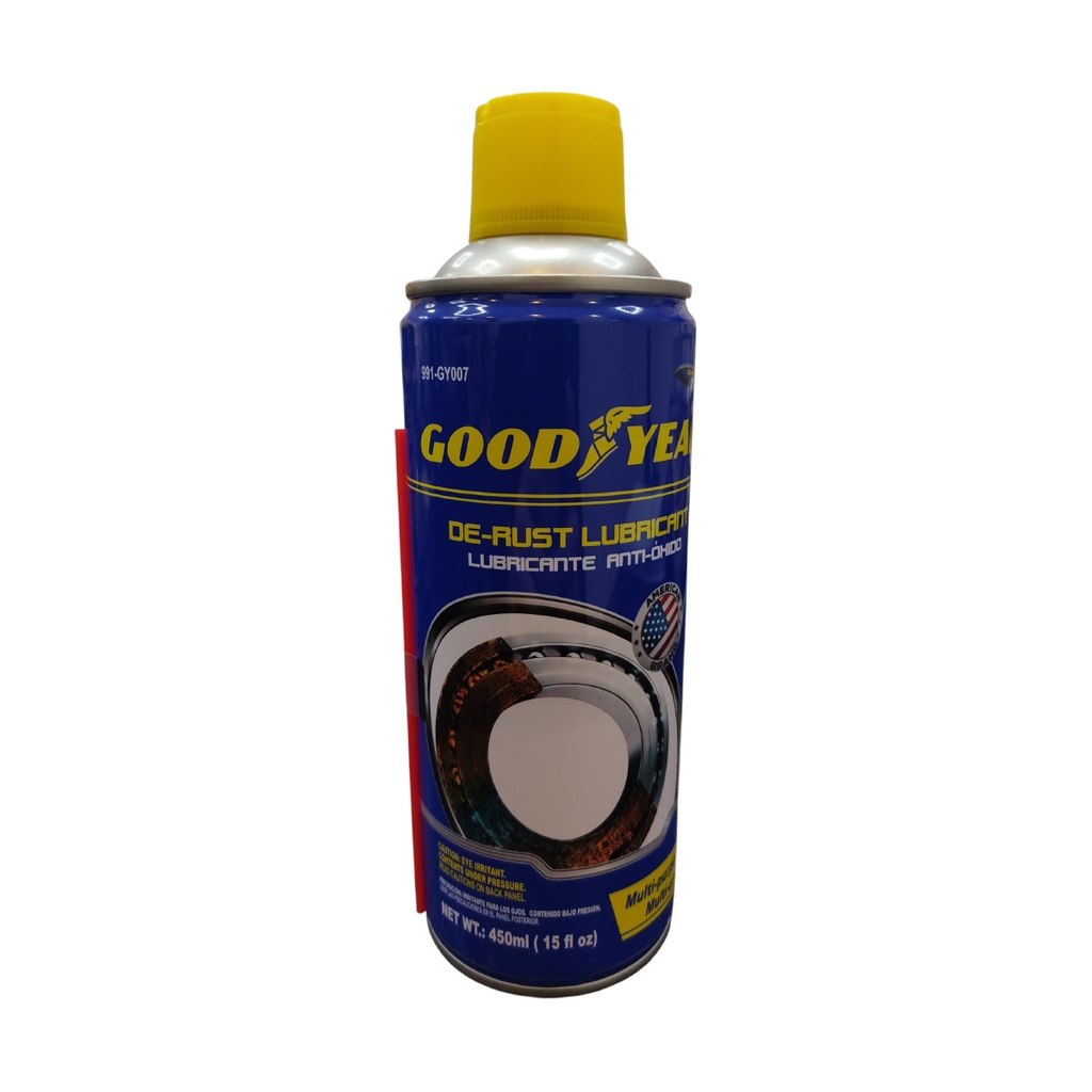 ACEITE SPRAY / LUBRICANTE ANTI-OXIDO 450ML REF. 991-GY007 / 752109 MARCA GOOD YEAR
