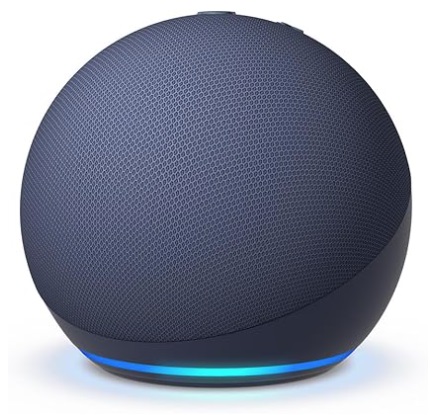 ALTAVOZ / CORNETA BLUETOOTH INTELIGENTE ALEXA ECHO DOT COLOR AZUL MARINO COD.527079 MARCA ALEXA