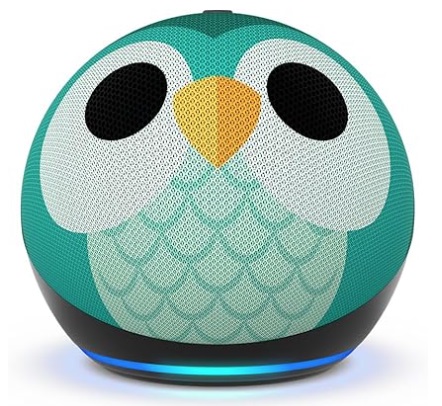 ALTAVOZ / CORNETA BLUETOOTH INTELIGENTE ALEXA ECHO POP KIDS ( BUHO ) COD.543413 MARCA ALEXA