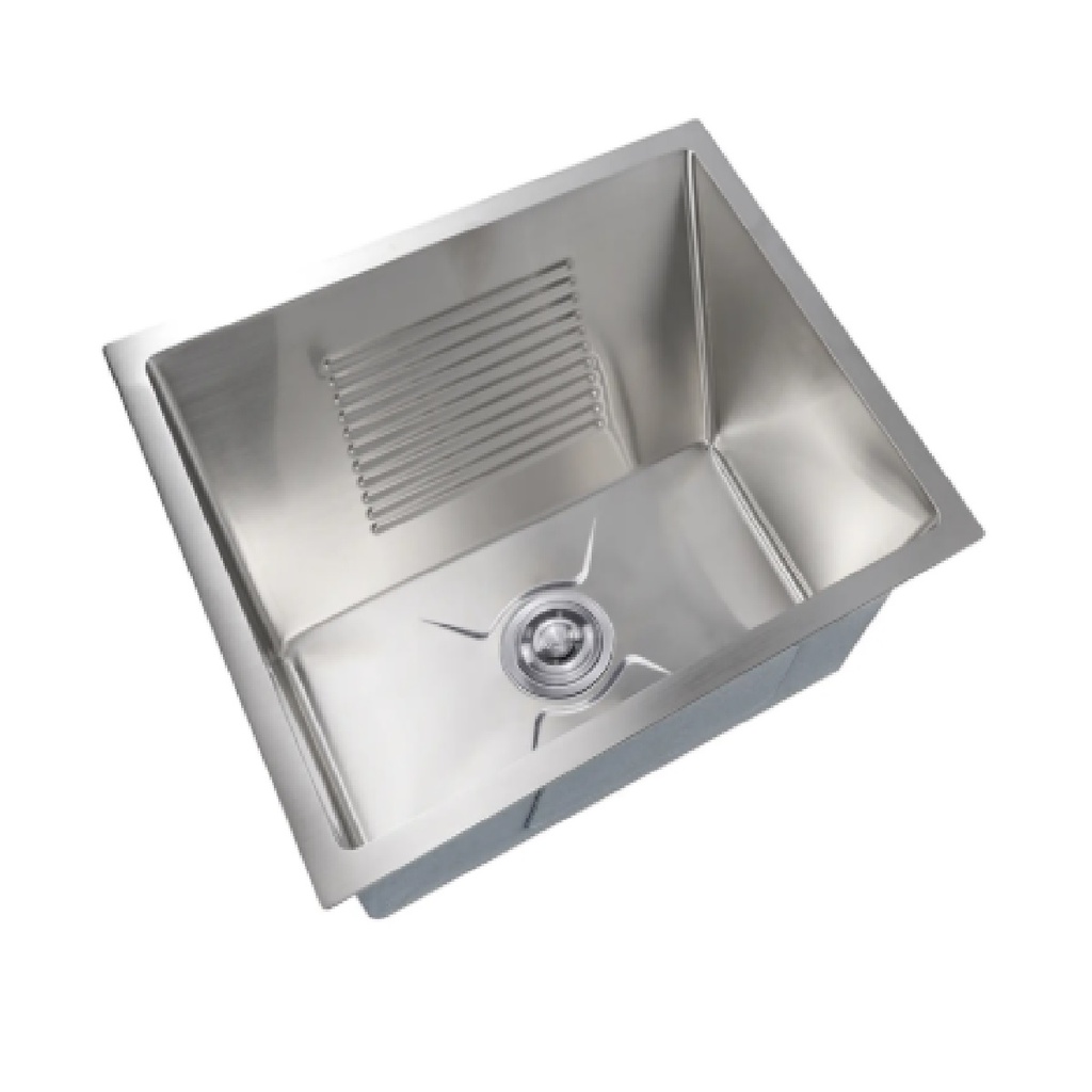 BATEA 55 x 45 CM UNA TINA BAJO TOPE ACERO INOXIDABLE FRE-0024 MARCA BELT-G