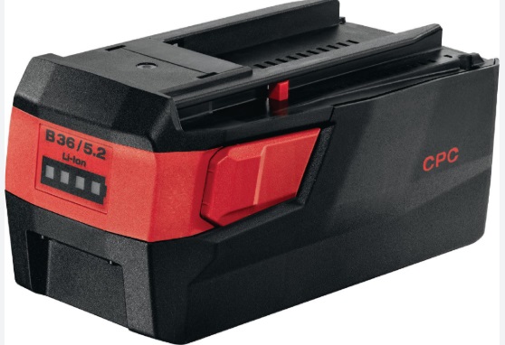 BATERIA DE LITIO B 36 / 5.20 LI-ION REF. 455118 MARCA HILTI
