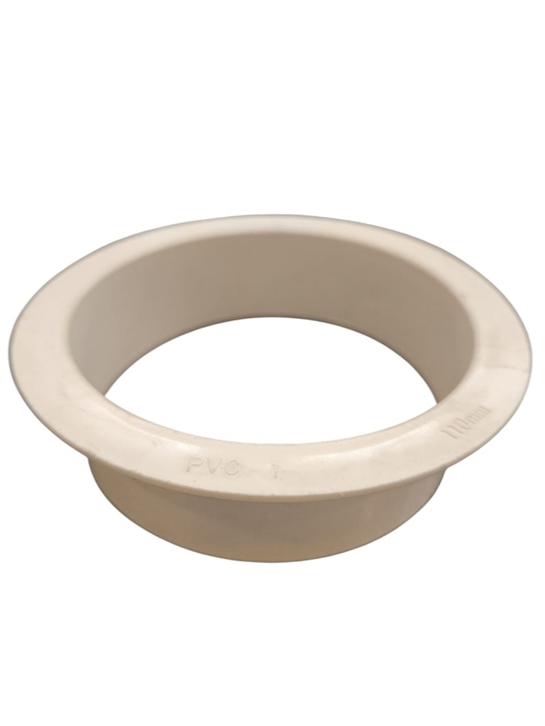 BOQUILLA 4" P/ BAJANTE CANAL DE LLUVIA 6" PVC COLOR BLANCO REF. CTV-D-04-4-04 MARCA TINAPLAS
