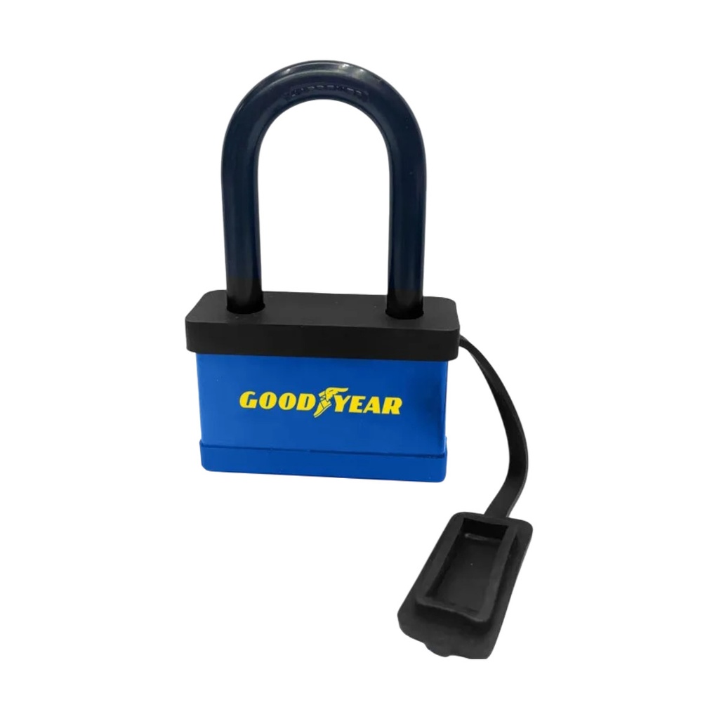 CANDADO DE ARCO LARGO 70 MM CON CUBIERTA DE PVC IMPERMEABLE REF 991-2303152 / 031520 MARCA GOOD YEAR