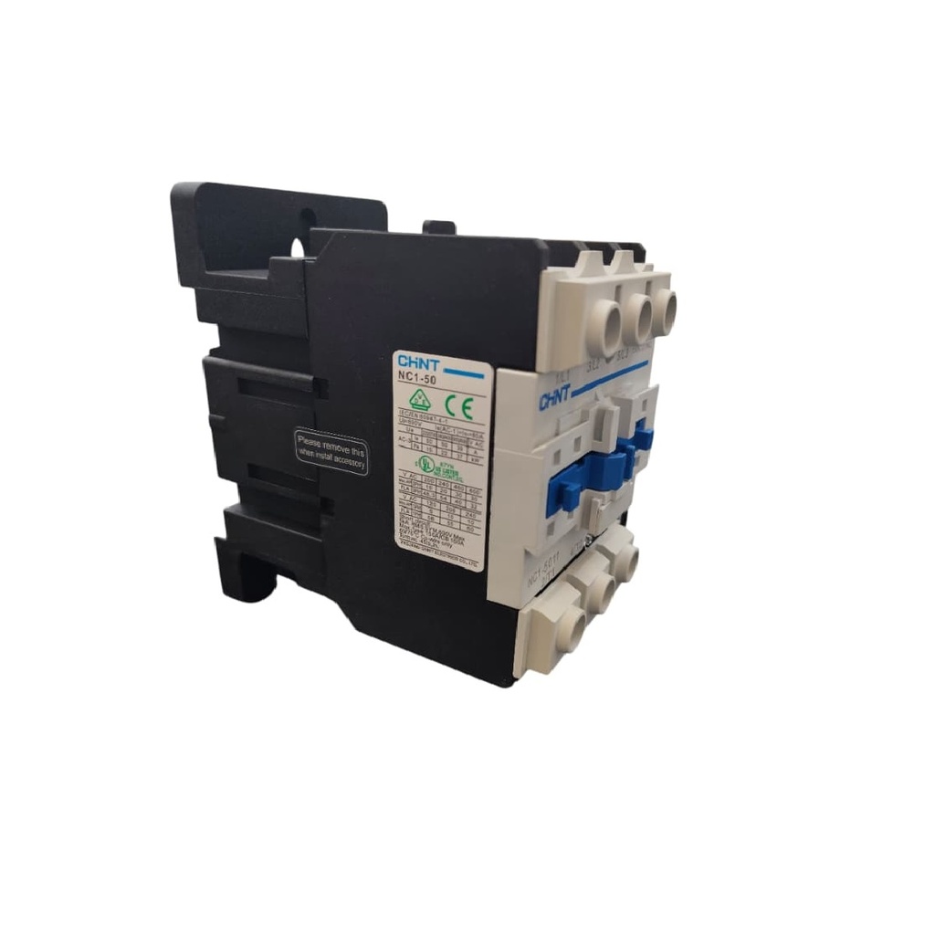 CONTACTOR SERIE NC1 220 V 50 A 60 HZ 3P 50  AMP REF. NC1-5011 / 20000150 COD. 222489 MARCA CHINT