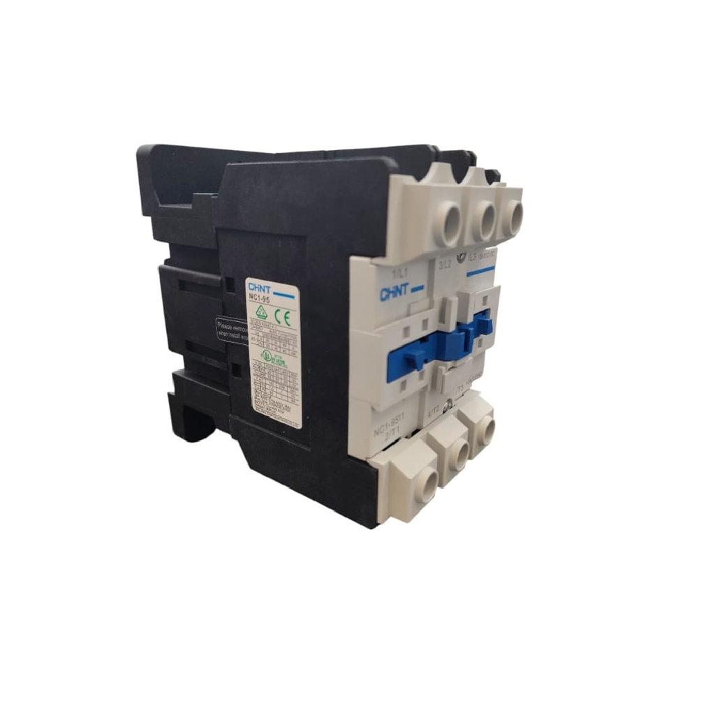 CONTACTOR SERIE NC1 220 V 50 A 60 HZ 3P 95 AMP REF. NC1-9511 / 20000180 COD. 223152 MARCA CHINT