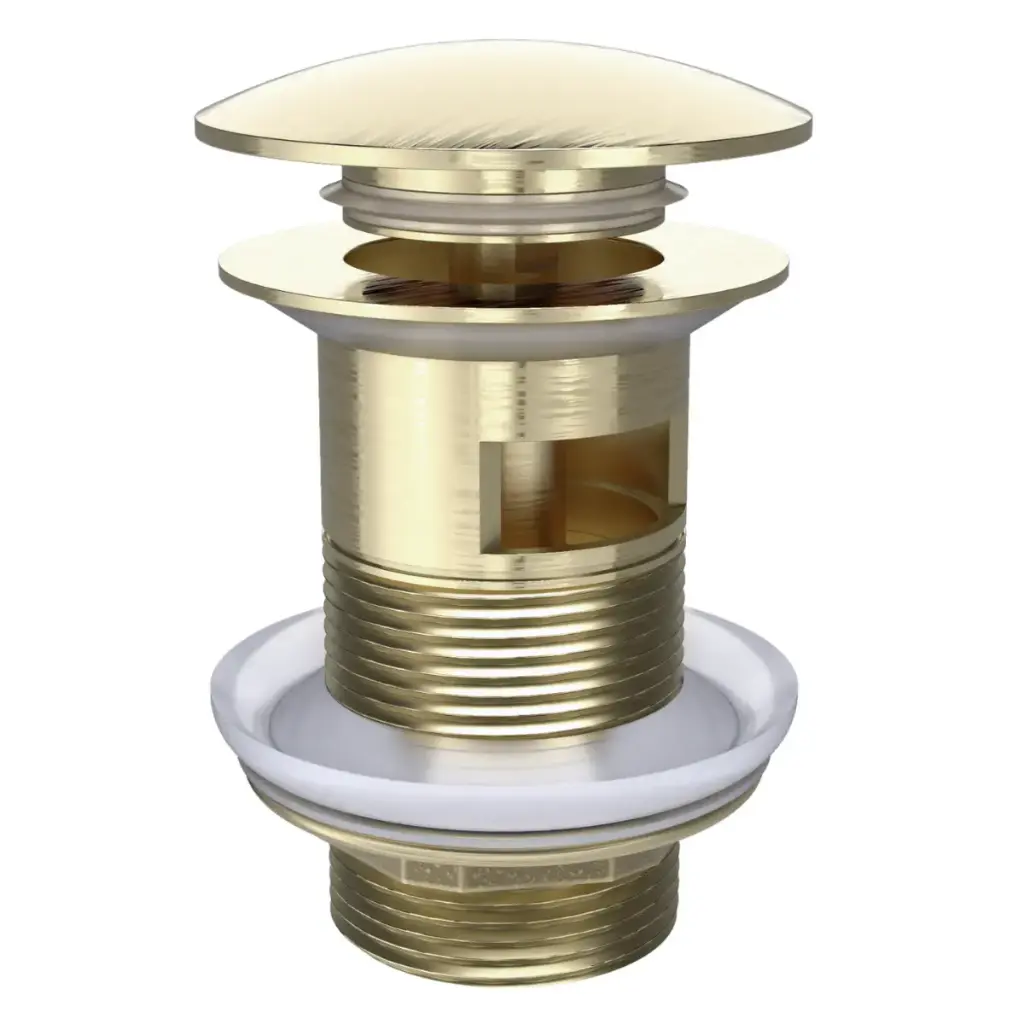 DESAGUE PARA LAVAMANO CON REBOSADERO NOIR ACERO INOX NOIR / D´OR REF. NVGRI9866 MARCA NOVA