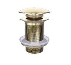 DESAGUE PARA LAVAMANO SIN REBOSADERO NOIR ACERO INOX NOIR / D´OR REF. NVGRI9868 MARCA NOVA