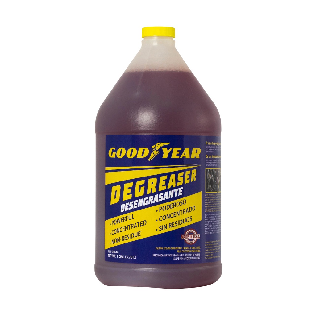 DESENGRASANTE DE MOTORES Y PIEZAS LIQUIDO 1 GALON REF. 991-DEG1G / 251418 MARCA GOOD YEAR