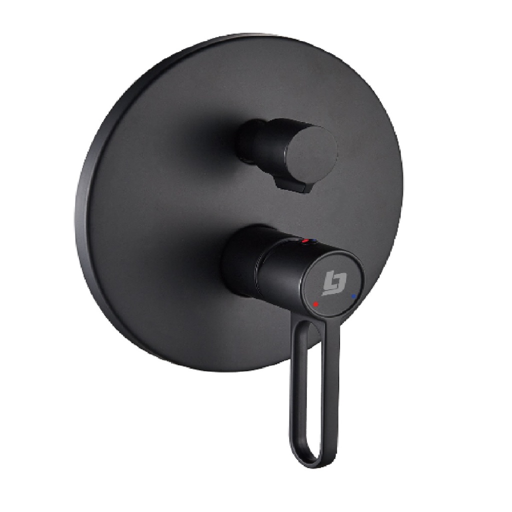 GRIFERIA DUCHA MONOMANDO CON DESVIADOR PRESTIGE BLACK REF. GRI-1248 MARCA BELT-G