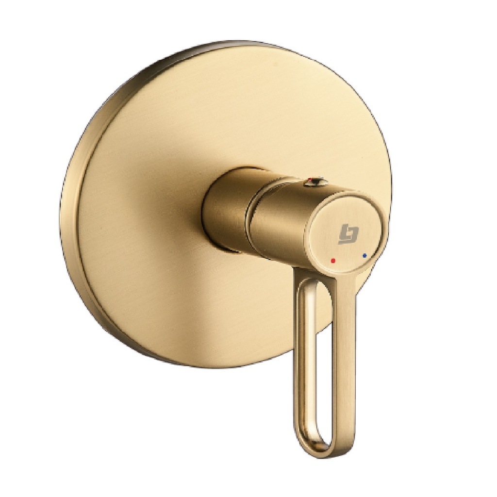 GRIFERIA DUCHA MONOMANDO PRESTIGE GOLDEN BRUSHED / CEPILLADO / SATINADO REF. GRI-1597 MARCA BELT-G