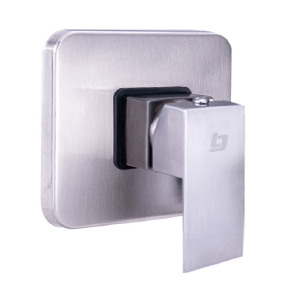 GRIFERIA DUCHA MONOMANDO SQUARE BRUSHED / CEPILLADO / SATINADO REF. GRI-1614 MARCA BELT-G