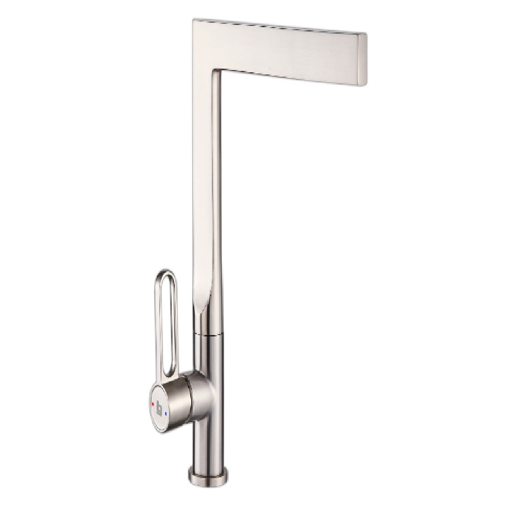 GRIFERIA FREGADERO MONOMANDO PRESTIGE BRUSHED / CEPILLADO / SATINADO REF. GRI-1646 MARCA BELT-G