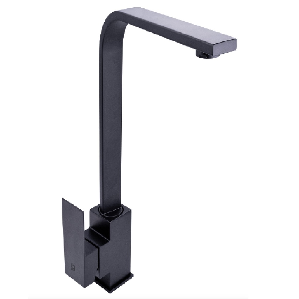 GRIFERIA FREGADERO MONOMANDO SQUARE BLACK GRI-1623 MARCA BELT-G