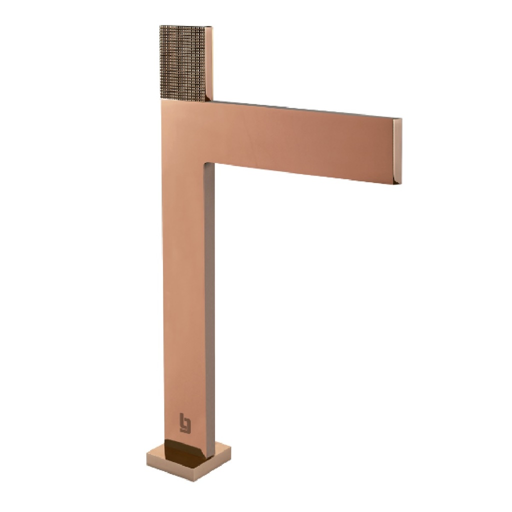 GRIFERIA LAVAMANOS MONOMANDO PIATTO (ALTO) ROSE GOLD REF. GRI-2233 MARCA BELT-G