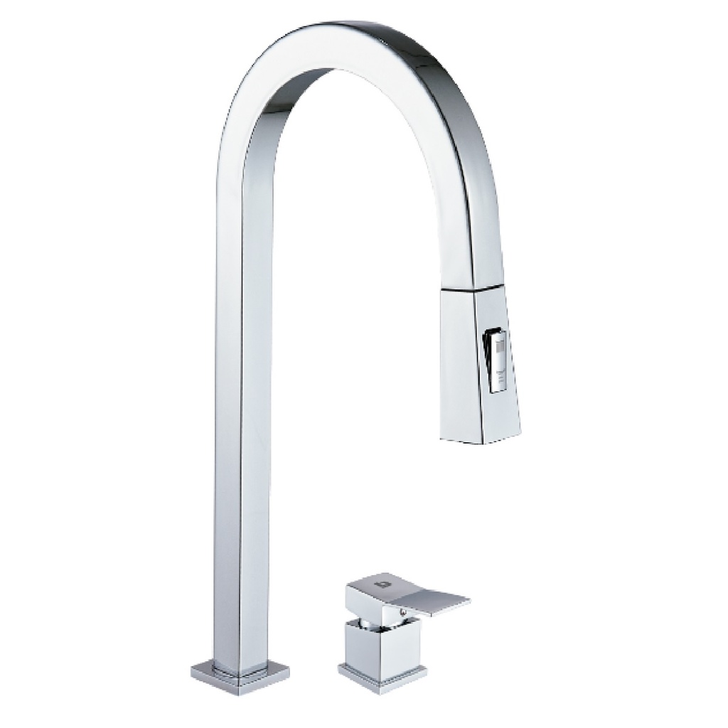 GRIFERIA FREGADERO MONOMANDO 2 PIEZAS PIAZZA EXTENSIBLE REF. GRI-1231 MARCA BELT-G