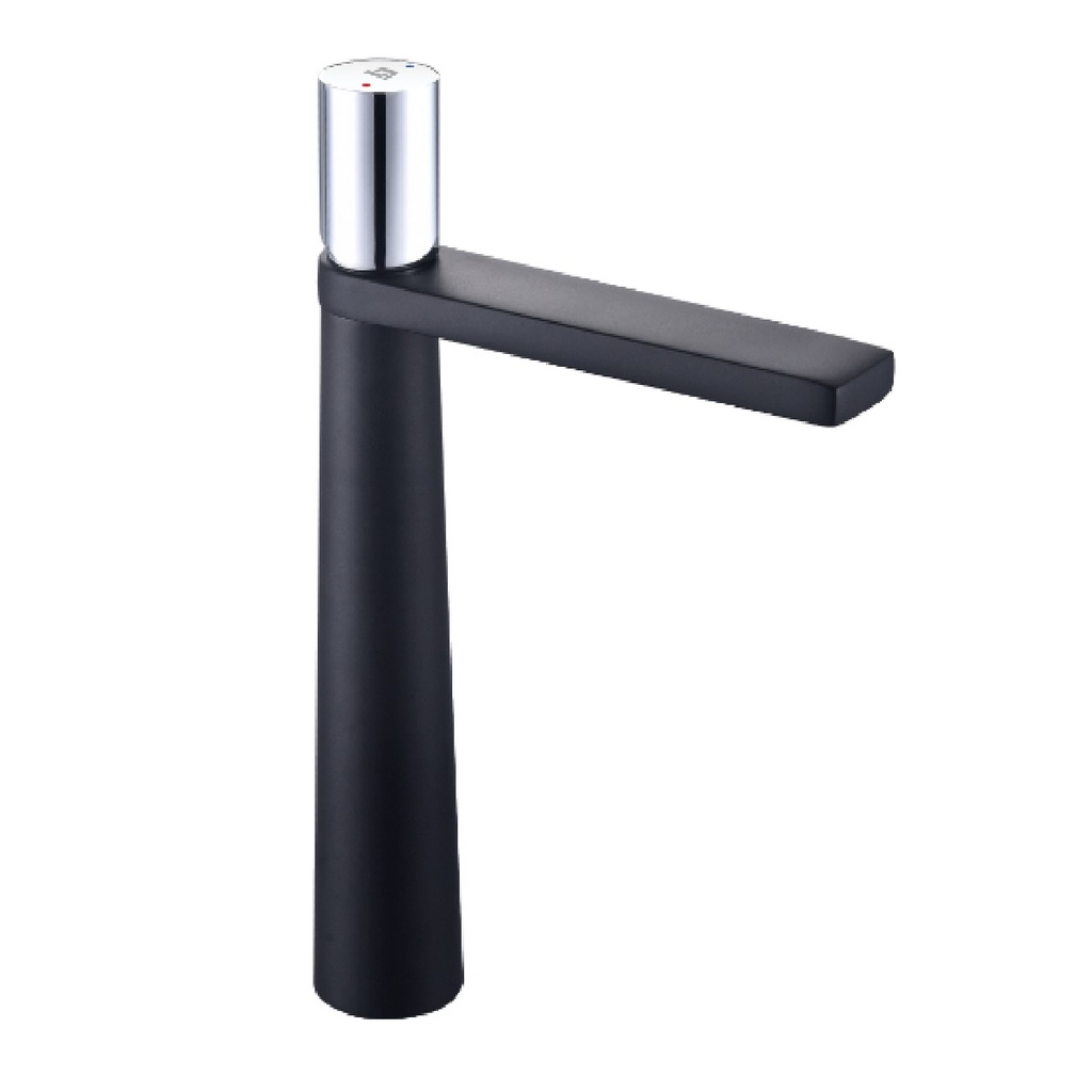 GRIFERIA LAVAMANOS MONOMANDO TOKYO (ALTO) BLACK REF. GRI-1641 MARCA BELT-G