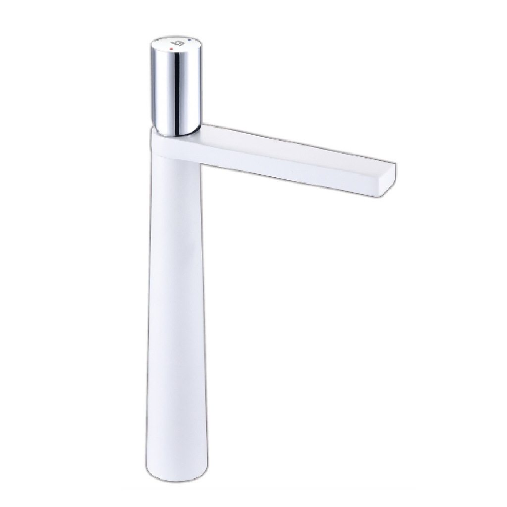 GRIFERIA LAVAMANOS MONOMANDO TOKYO (ALTO) WHITE REF. GRI-1643 MARCA BELT-G