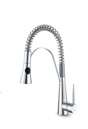 GRIFERIA MONOMANDO PARA FREGADERO MOD. VOGUE P/ EXTENSIBLE REF. GRI-1619 MARCA BELT-G BLUE