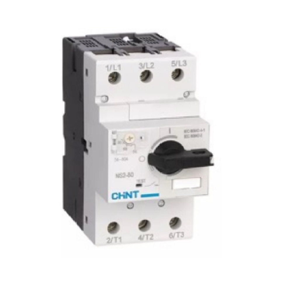 GUARDAMOTOR MANDO ROTATIVO 23 - 32 AMP REF. NS2-8 23-32 A 400 - 415V COD. 20600098 MARCA CHINT