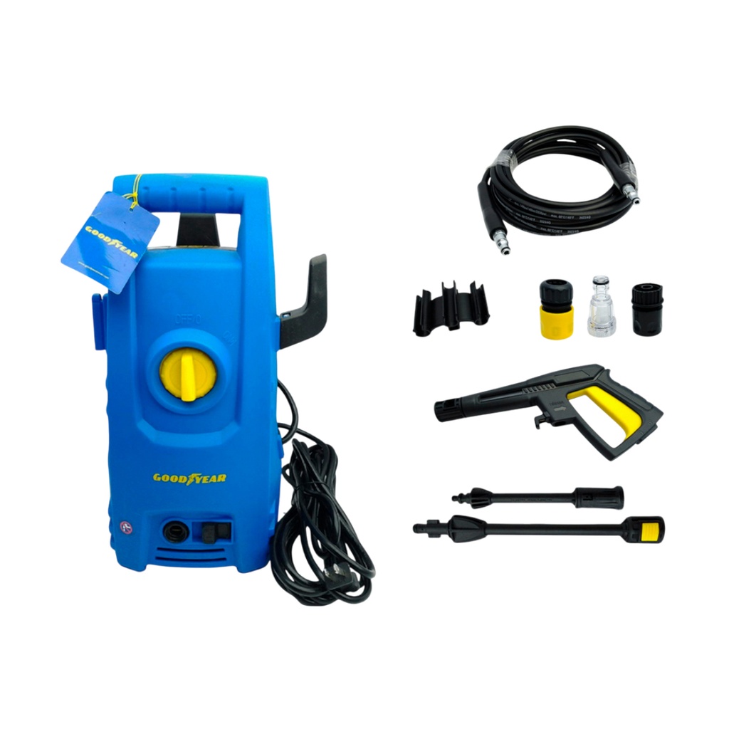 HIDROLAVADORA / HIDROJET ELECTRICA 1.400 W 1600 PSI 6 L/MIN 110 V REF. GY1404PWS / 453326 GOOD YEAR