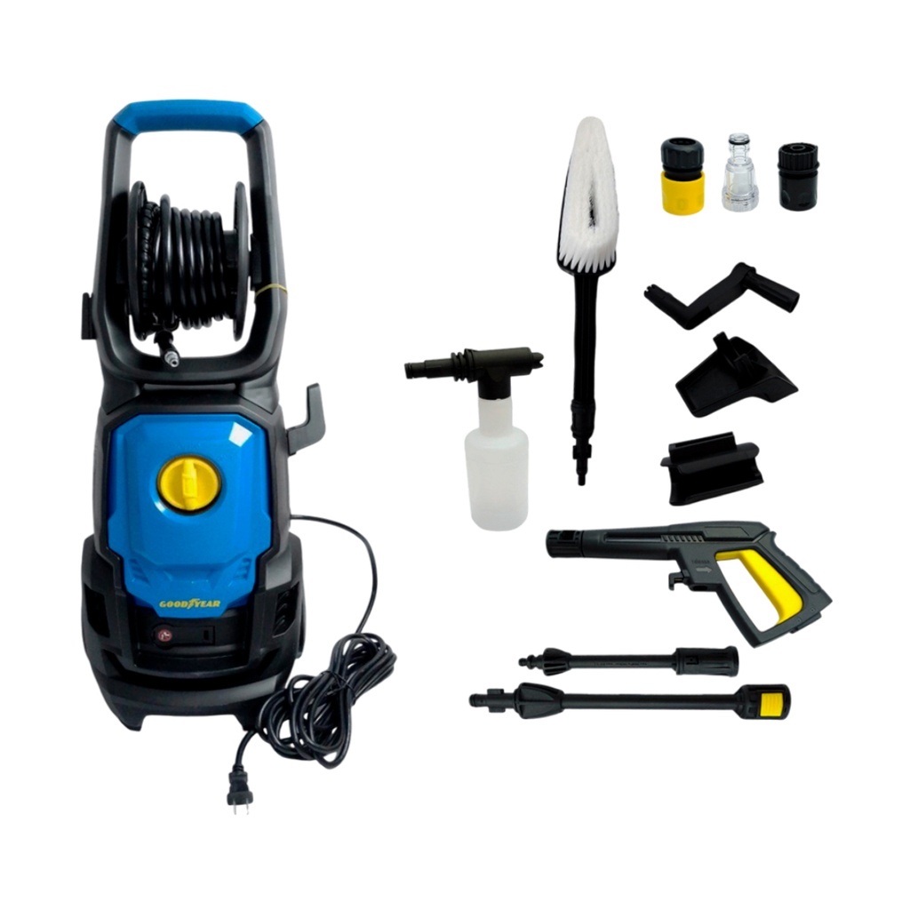 HIDROLAVADORA / HIDROJET ELECTRICA 2.000 W 2175 PSI 7 L/MIN 127 V REF. GY2002PWS / 385818 GOOD YEAR