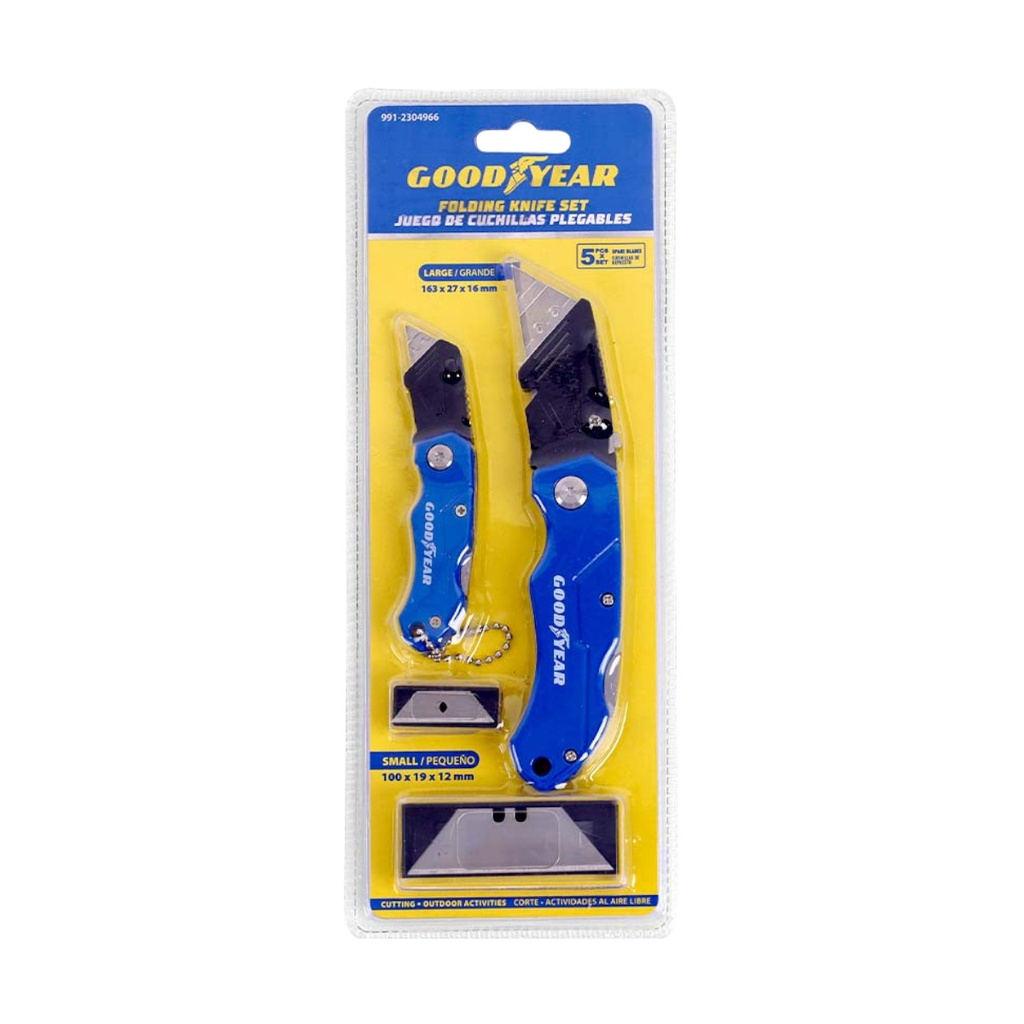 JUEGO DE CUCHILLAS / EXACTOS T/NAVAJAS 4 PZS (2 CORTAD/2 REP. CUCH) REF.991-23049 / 049662 GOOD YEAR