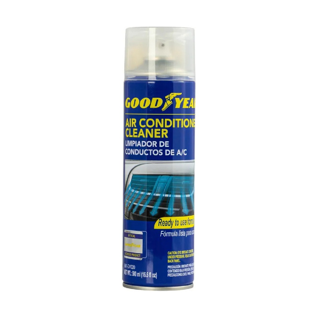 LIMPIADOR DE CONDUCTOS DE AIRE ACONDIC. EN SPRAY 500 ML REF. 991-GY020 / 065084 MARCA GOOD YEAR