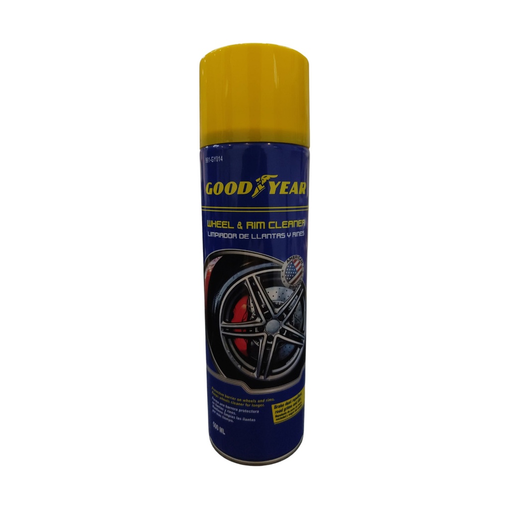 LIMPIADOR DE LLANTAS Y RINES 500 ML REF. 991-GY014 / 386144 MARCA GOOD YEAR