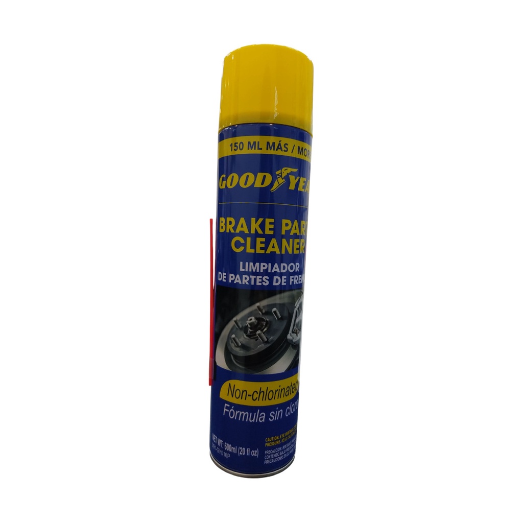 LIMPIADOR DE PARTES DE FRENOS 600 ML REF. 991-GY016P / 117882 MARCA GOOD YEAR