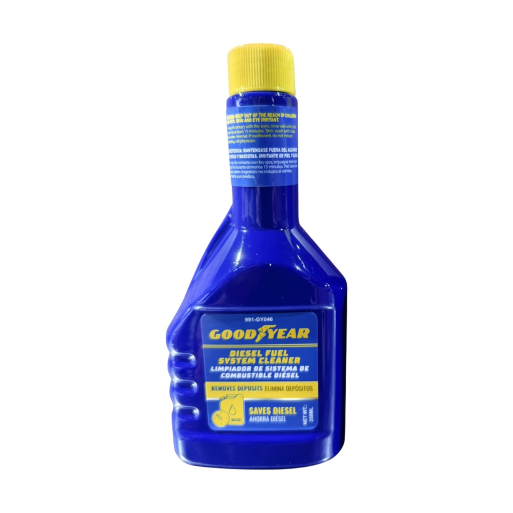 LIMPIADOR DE SISTEMA DE COMBUSTIBLE DIESEL 250 ML REF. 991-GY046 / 759689 MARCA GOOD YEAR