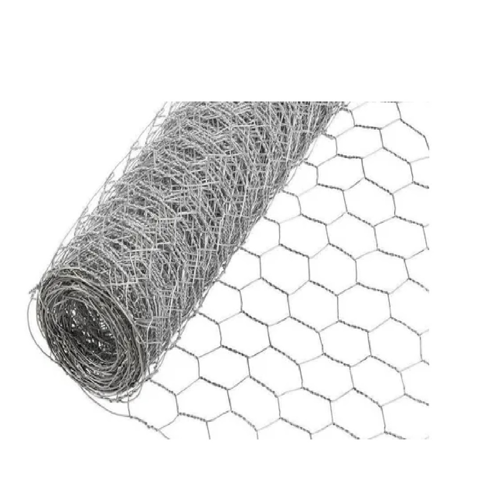 MALLA HEXAGONAL PAJARERA 3/4" 1  X 25 MTS C. 21 REF. 42-32-004 / 000007 MARCA TEZZA