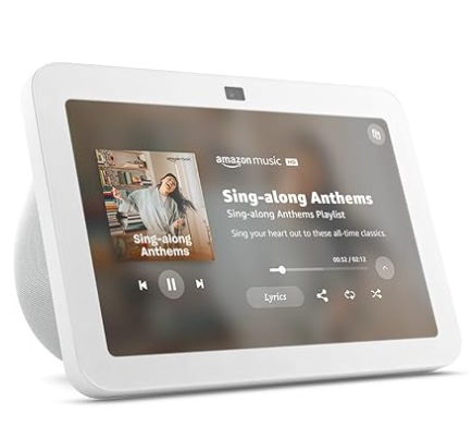 PANTALLA INTELIGENTE 8" DE MESA + ALEXA ECHO SHOW 8 (3 ERA GENERACION) BLANCA REF. R52SD6 ALEXA