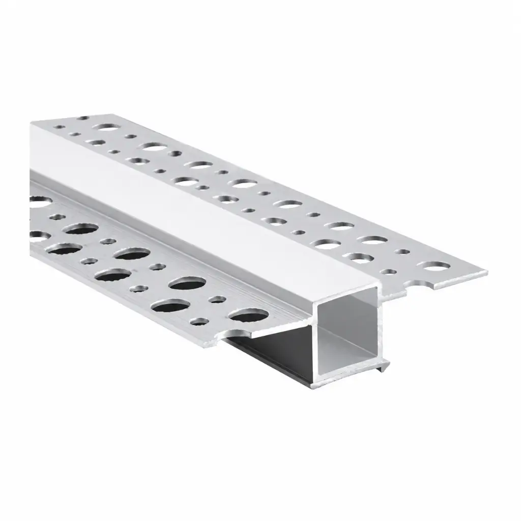 PERFIL DE ALUMINIO PARA EMPOTRAR ALTO P/ DRYWALL 15 MM X 0.85 MM X 2MTS REF. AI-PROF-1555 ARTIG LIGHT