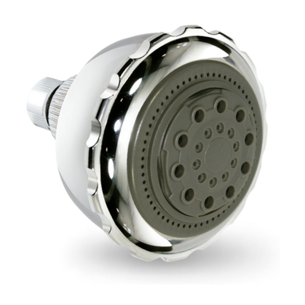 REGADERA CROMADA TIPO MASAJE 5 POSICIONES MOD. ( T ) SIN BRAZO REF. GRI-1849 MARCA BELT-G