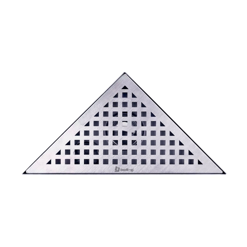 REJILLA ESQUINERA / DESAGUE ANTICUCARACHA ACERO INOX. GRI-0692 MARCA BELT-G