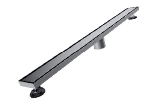 REJILLA RECTANGULAR / DESAGUE LINEAL 80 CM SERIE UNSEEN FLAT ACERO INOX BRUSHED / GRIS MARCA NOVA