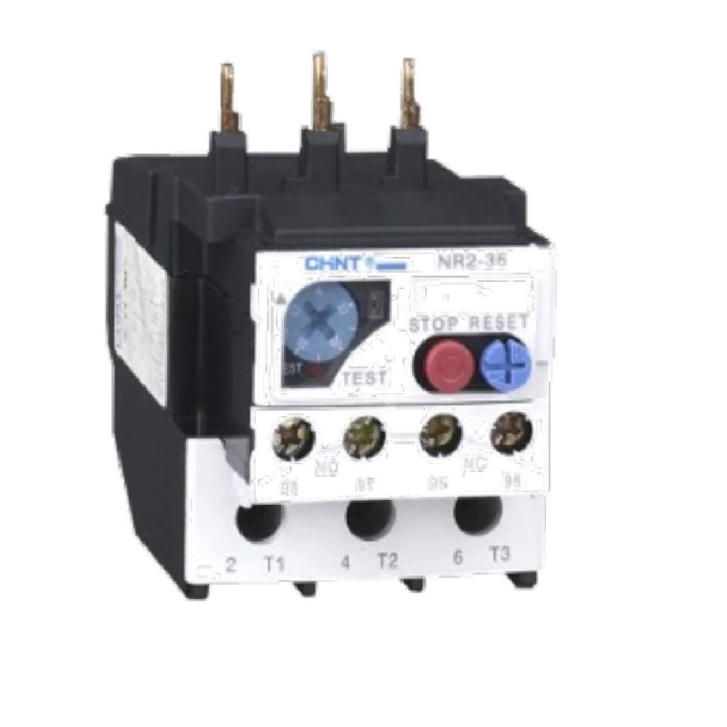 RELE TERMICO 1 A - 1.6 A P/CONTAC NC1-12 MOD. NR2-25 REF. 268137 MARCA CHINT