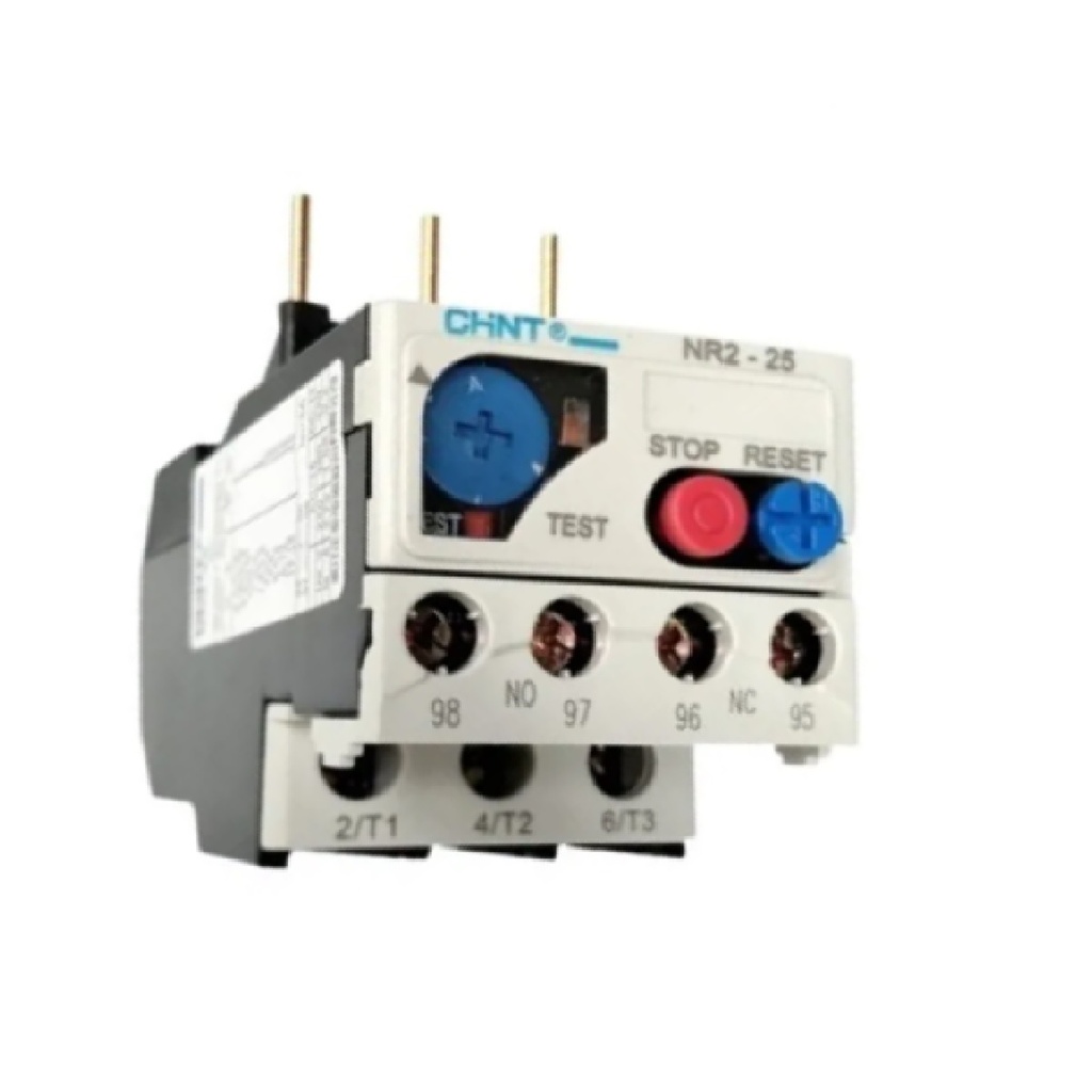 RELE TERMICO 4 A - 6 A P/CONTAC NC1-12 MOD. NR2-25 REF. 268140 MARCA CHINT