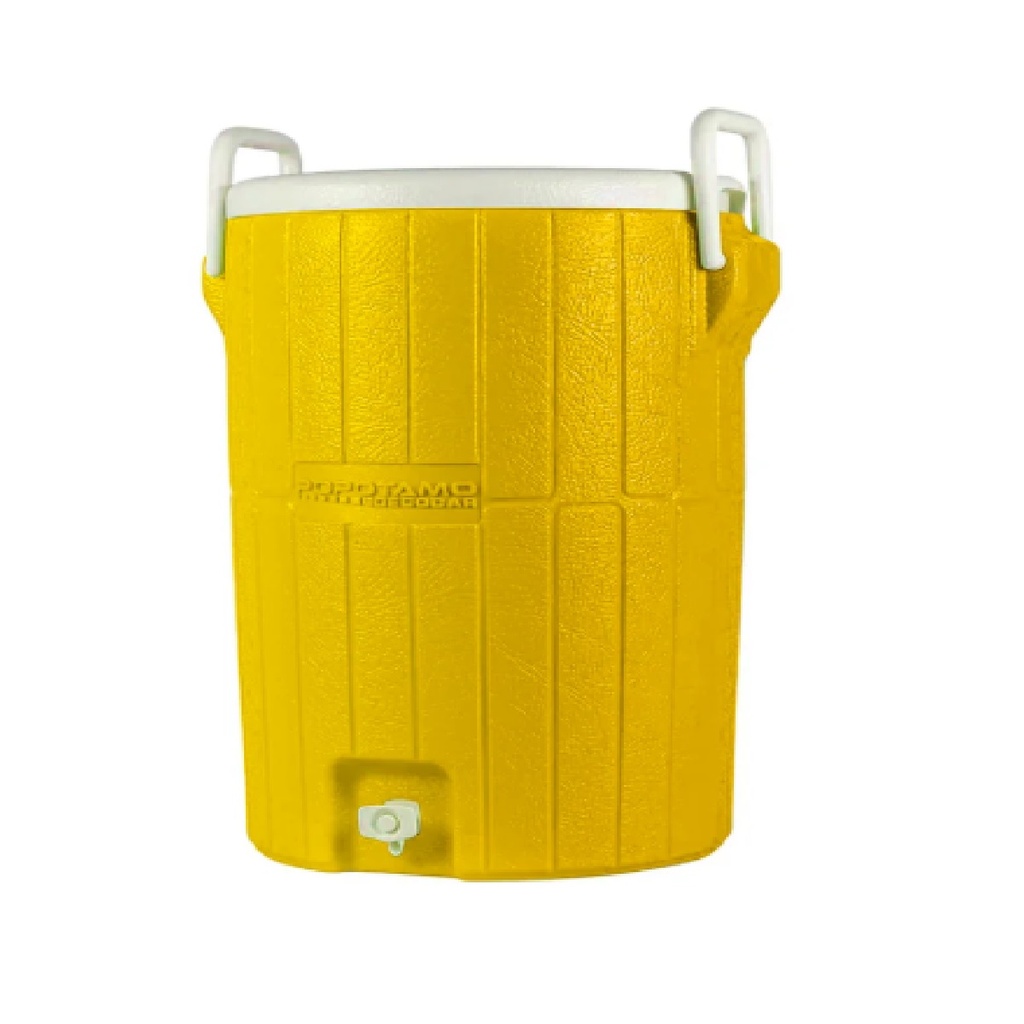 TERMO POPOTAMO PARA AGUA DE 22 LTS 53 CM X 35 CM C/ AMARILLO REF PTE-TE22 / 120226 / 06-16-008 DECOCAR