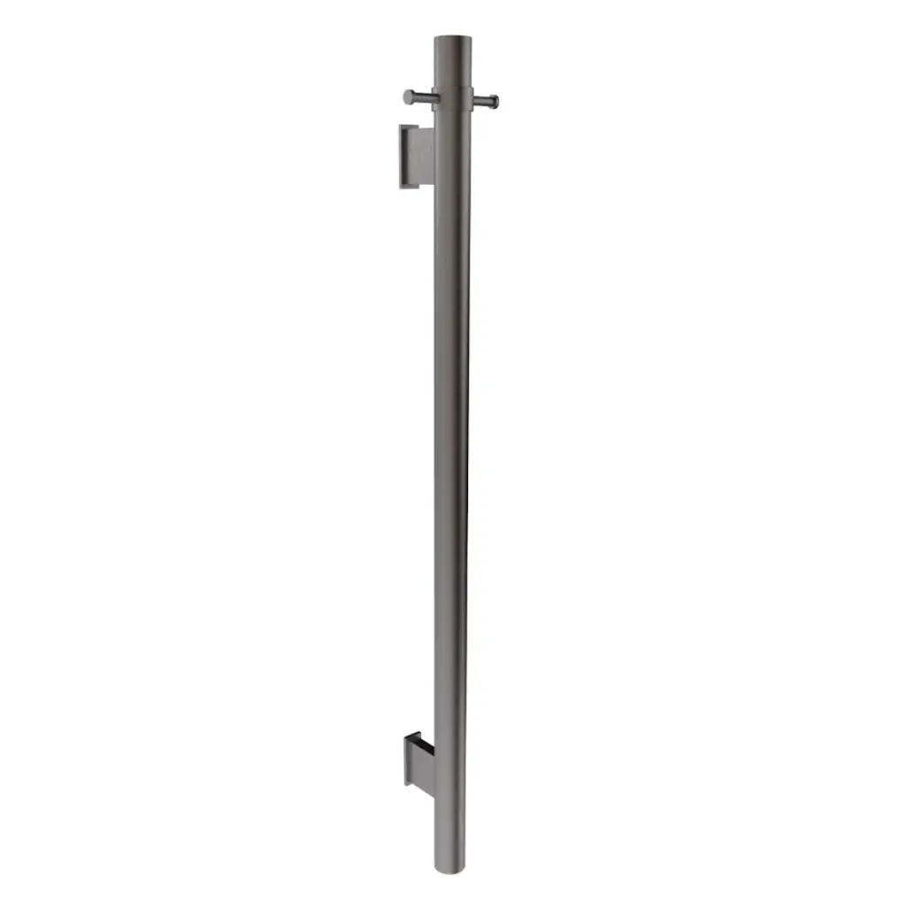 TOALLERO DE BARRA ACERO INOX 100 CM ELECTRICO SERIE ESSENT ANTRACIT / GRIS REF. NVACC8131 MARCA NOVA