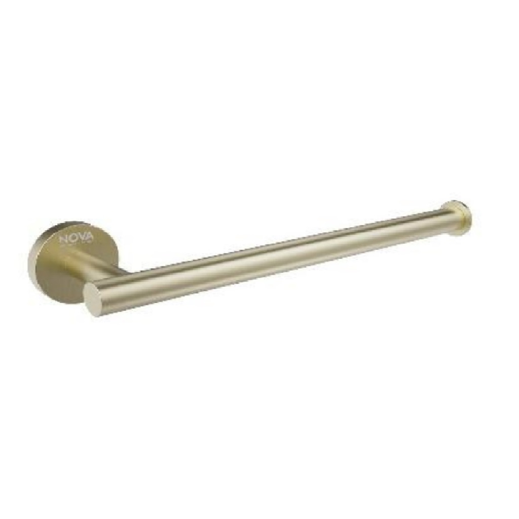TOALLERO DE BARRA ACERO INOXIDABLE 28 CM ANILLA SERIE TEMPO D´OR RADIANCE / DORA REF. NVACC7642 NOVA