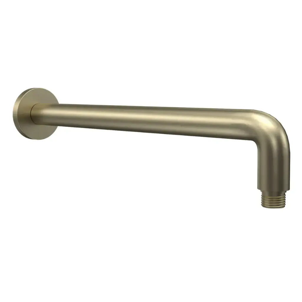 TUBO / BRAZO DE DUCHA PARA REGADERA LARGO 40 CM SERIE D´OR ORO REF. NVREG1009 MARCA NOVA