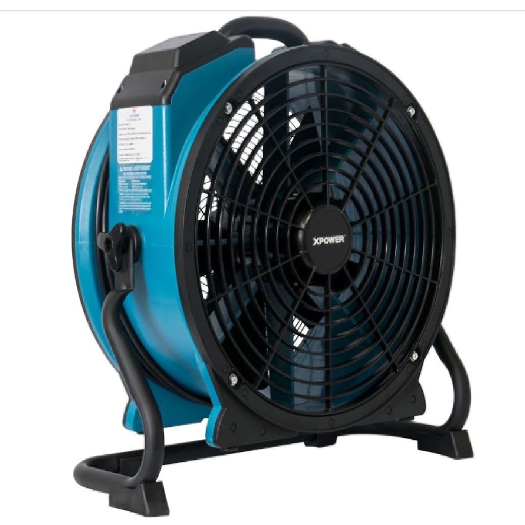 VENTILADOR DE PISO ASPA 18" INDUS. 2.8 AMP 3600 CFM 5 VELOCIDADES 115 V 60 HZ C/TEMPORIZADOR XPOWER
