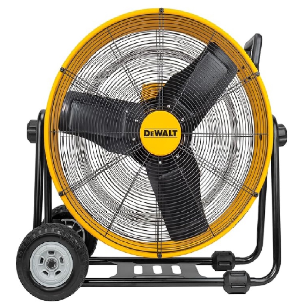 VENTILADOR DE PISO ASPA 24" INDUSTRIAL 1/6HP 1050RPM 120V TIPO TAMBOR C/RUEDA C/ENCHUFE MARCA DEWALT